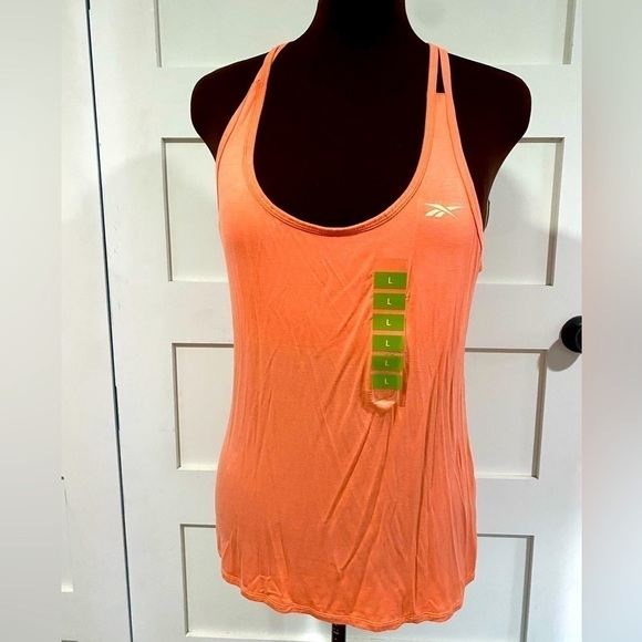 REEBOK Coral Racker Back tank top L - Picture 1 of 5
